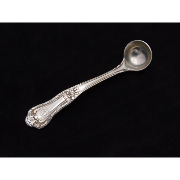 Hunt Roskell Louis XV silver condiment ladle