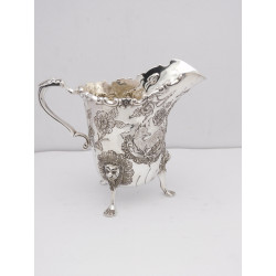Irish Silver Farmyard milk Jug Dublin