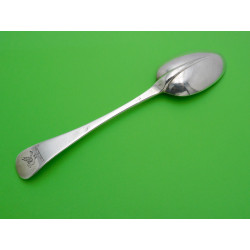 Irish rattail silver spoon Dublin 1715 Robert Forbes