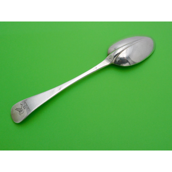 Irish rattail silver spoon Dublin 1715 Robert Forbes