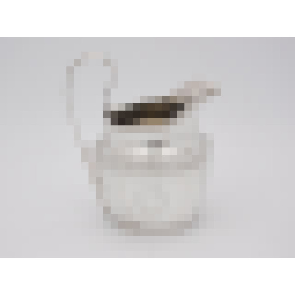 Irish silver cream jug by Richard Sawyer