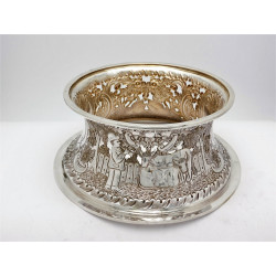 Irish silver dish ring 1902 by MAurice Freeman