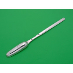Irish silver marrow scoop Christopher Skinner Dublin 1770