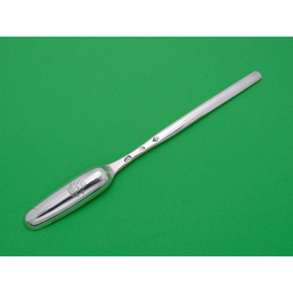 Irish silver marrow scoop Christopher Skinner Dublin 1770