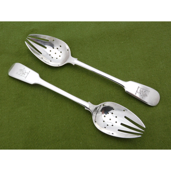 Irish silver runcible spoons Cork Richard Garde