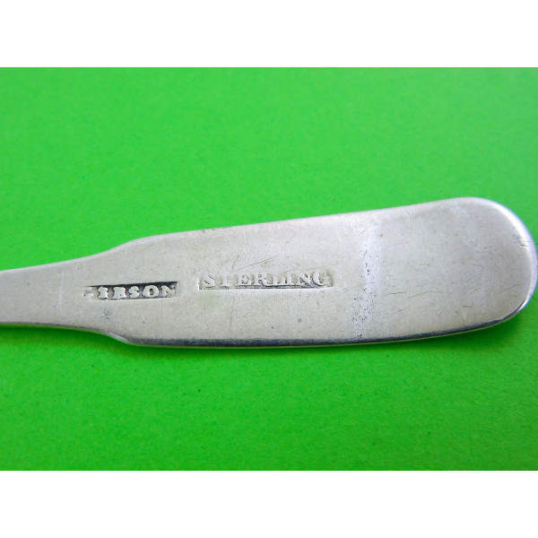 Irish silver spoon by Gibson of Cork