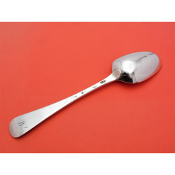 Irish silver table spoon Dublin 1758 Jonathan Pasley