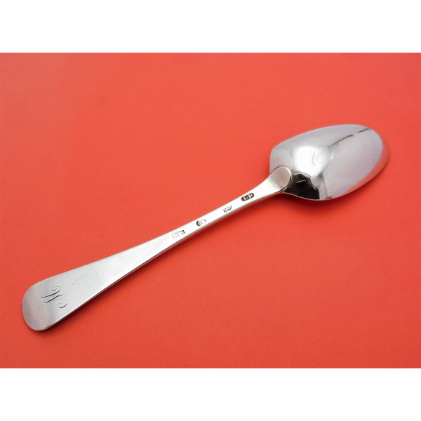 Irish silver table spoon Dublin 1758 Jonathan Pasley