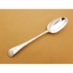 Irish silver table spoon Dublin 1793 by Christopher Haines