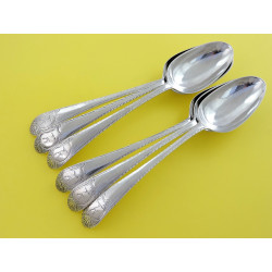 Irish silver table spoons Dublin 1777 John Bolland