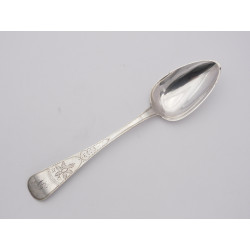 Jacques Quesnel Jersey silver table spoon