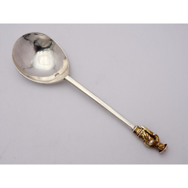 James I Silver St Bartholomew apostle spoon by Daniel Cary London 1622