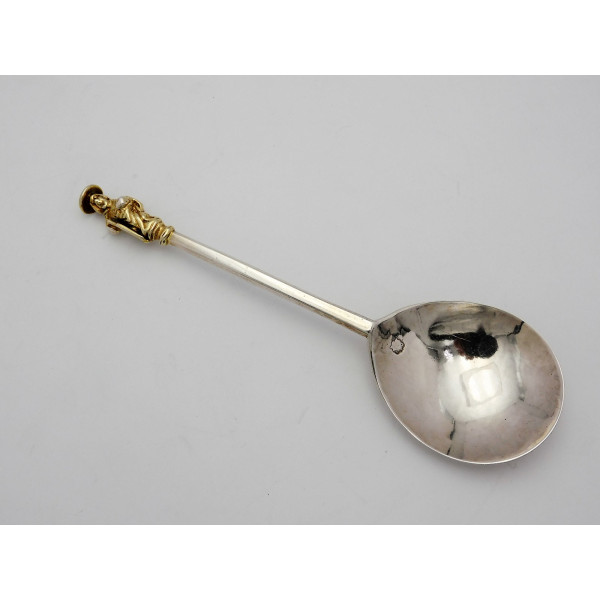 James I silver apostle spoon London 1618 by William Friend