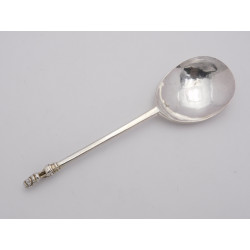 James I silver lion sejant spoon by William Cawdell 1608