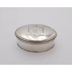 James Phipps silver nutmeg grater 1780