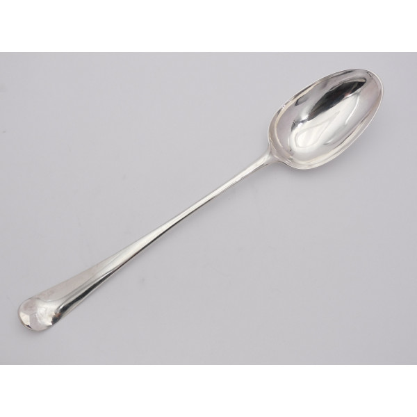 Jeremiah King silver Georgian basting spoon 1741