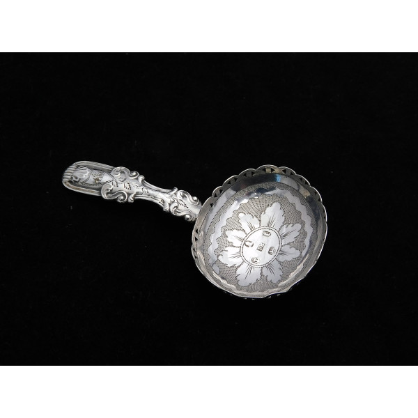 John Bettridge georgian silver caddy spoon 1817