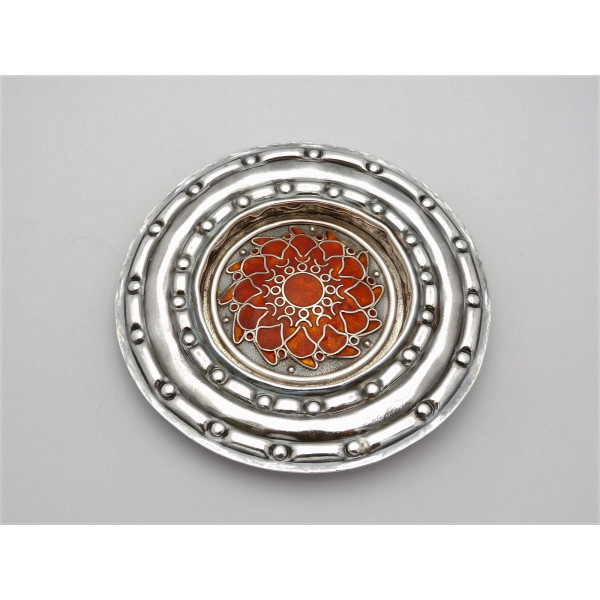 John Ferguson Gow silver dish london 1947