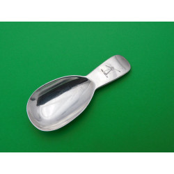John Smythe silver caddy spoon Dublin 1841 Irish