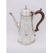 John Swift silver coffee pot London 1734 armorial