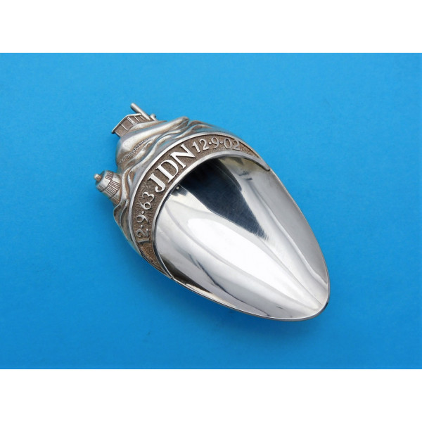John norie Silver caddy spoon by Michael Softley