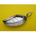 Joseph Taylor silver leaf caddy spoon 1800