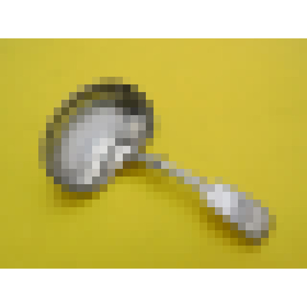 Kidney bowled silver caddy spoon by Cocks Bettridge