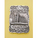 Kings College Chapel silver card case 1854 Alfred Taylor
