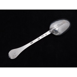 Lady maker silver trefid spoon Joyce Issod 1697