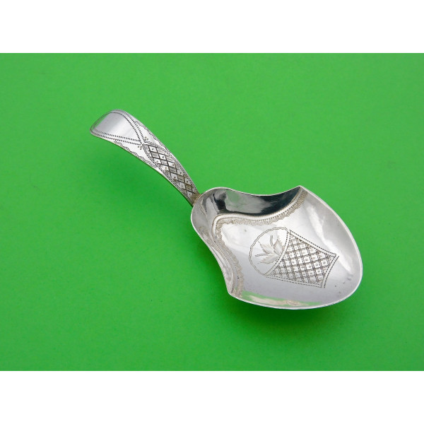 Lawrence Allen Silver caddy spoon