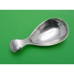 Lawrence Twentyman silver Caddy spoon Cape of Good Hope