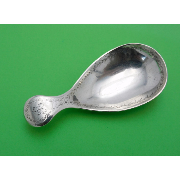 Lawrence Twentyman silver Caddy spoon Cape of Good Hope