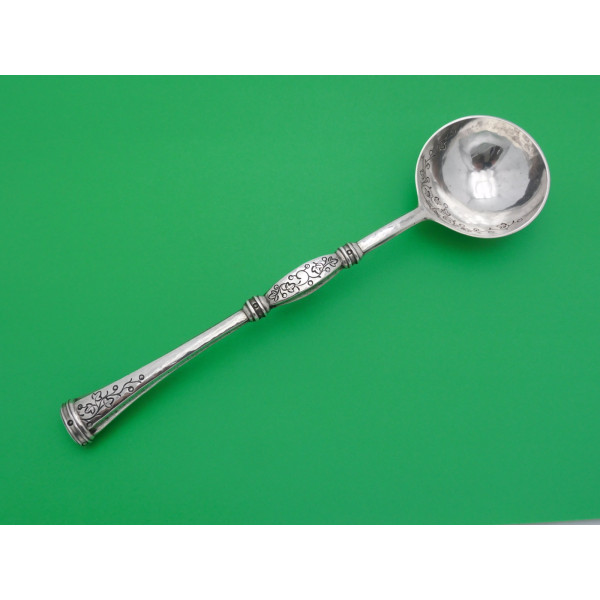 Liberty Co ice cream silver server