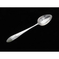 Limerick silver teaspoon by Maurice Fitzgerald