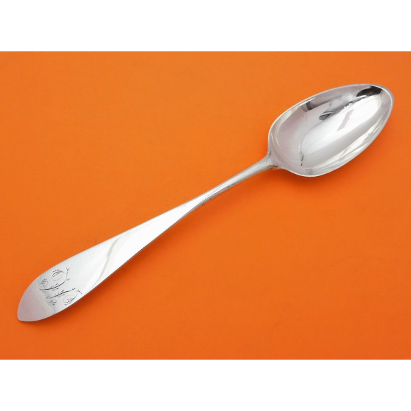 Limerick sterling silver table spoon by William Fitzgerald Irish