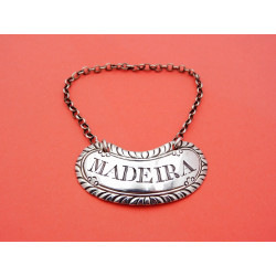 Margaret Binley silver madeira label