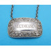 Mediera silver wine label Birmingham 1826 Joseph Taylor