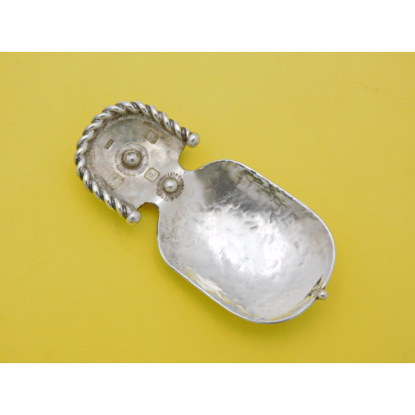 Michael Boulton silver caddy spoon 1997