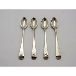 Miniature Georgian silver spoons by Eley Fearn