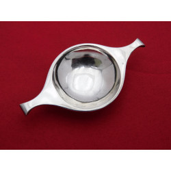 Miniature silver quaich Ballater William Robb