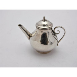 Miniature silver teapot by David Clayton 1720