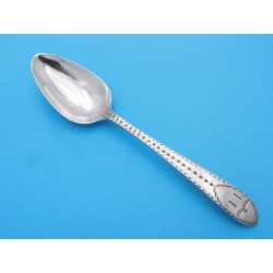 Newcastle Silver Table Spoon 1782 Stalker Mitchison