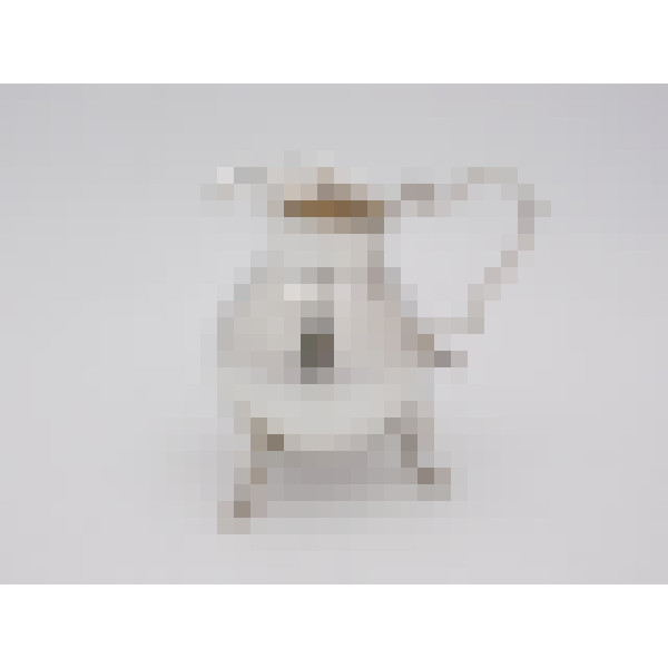Newcastle silver cream jug 1730 Isaac Cookson