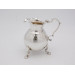 Newcastle silver cream jug 1730 Isaac Cookson