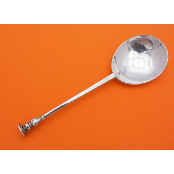 Norwich silver seal top spoon Arthur Haselwood 1640