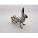 Novelty Silver hare pepper pot 1902 Grey Co