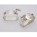 Novelty pair silver duck napkin rings