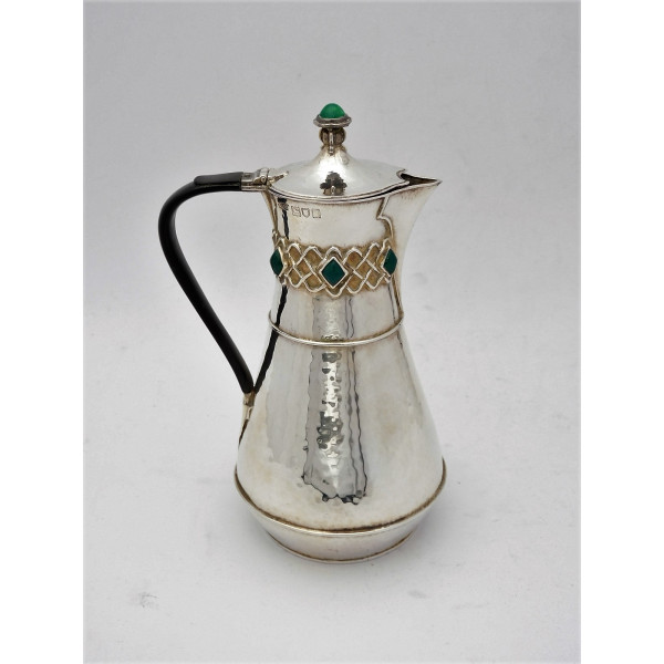 OMAR RAMSDEN ALWYN CARR silver jug london 1911
