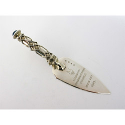 Omar Ramsden Silver presentation trowel 1929 Harrow church