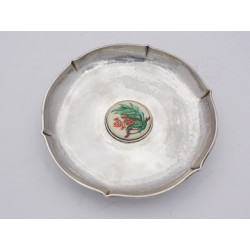 Omar Ramsden silver dish London 1936